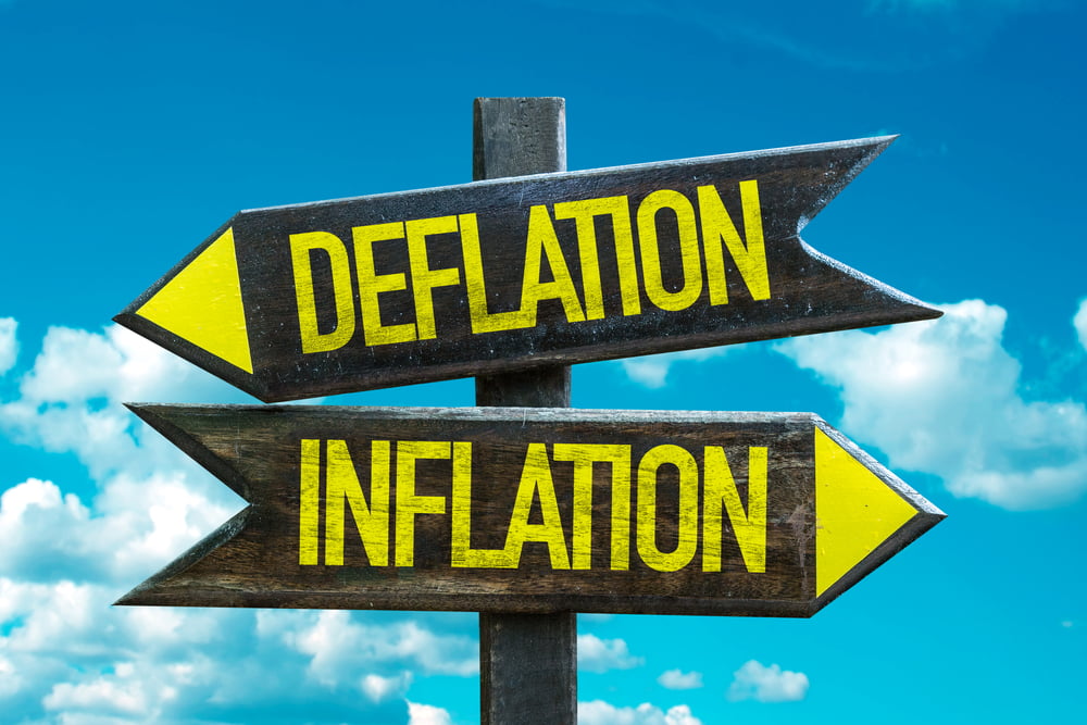 cryptocurrency inflation v deflation