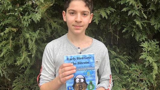 This 11-year-old just wrote a book on bitcoin that hopefully a kid can understand