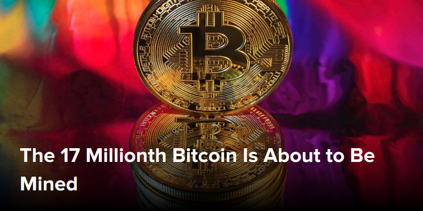 bitcoin milestone millionth bitcoin mined